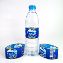 Mangas de altura de alta calidad Etiqueta de retréngase de plástico PVC Sabistela para agua mineral para agua mineral